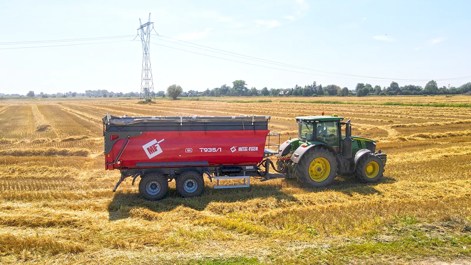 Landwirtschaftliche Anhänger T935/1 – 18t