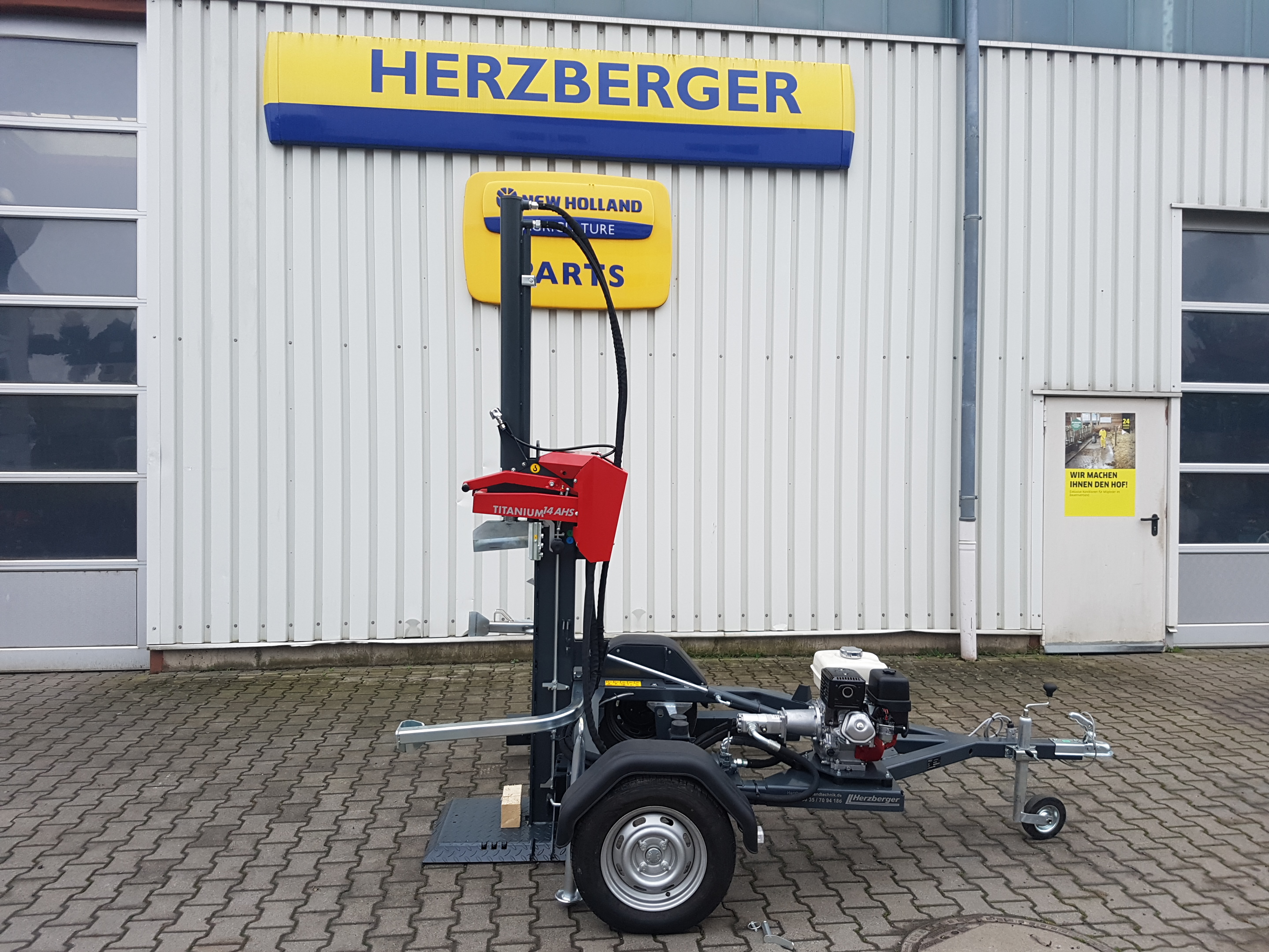 Holzspalter WL14 AHS Pickup  - Mietgerät Holzspalter WL14 AHS Pickup  - Mietgerät
