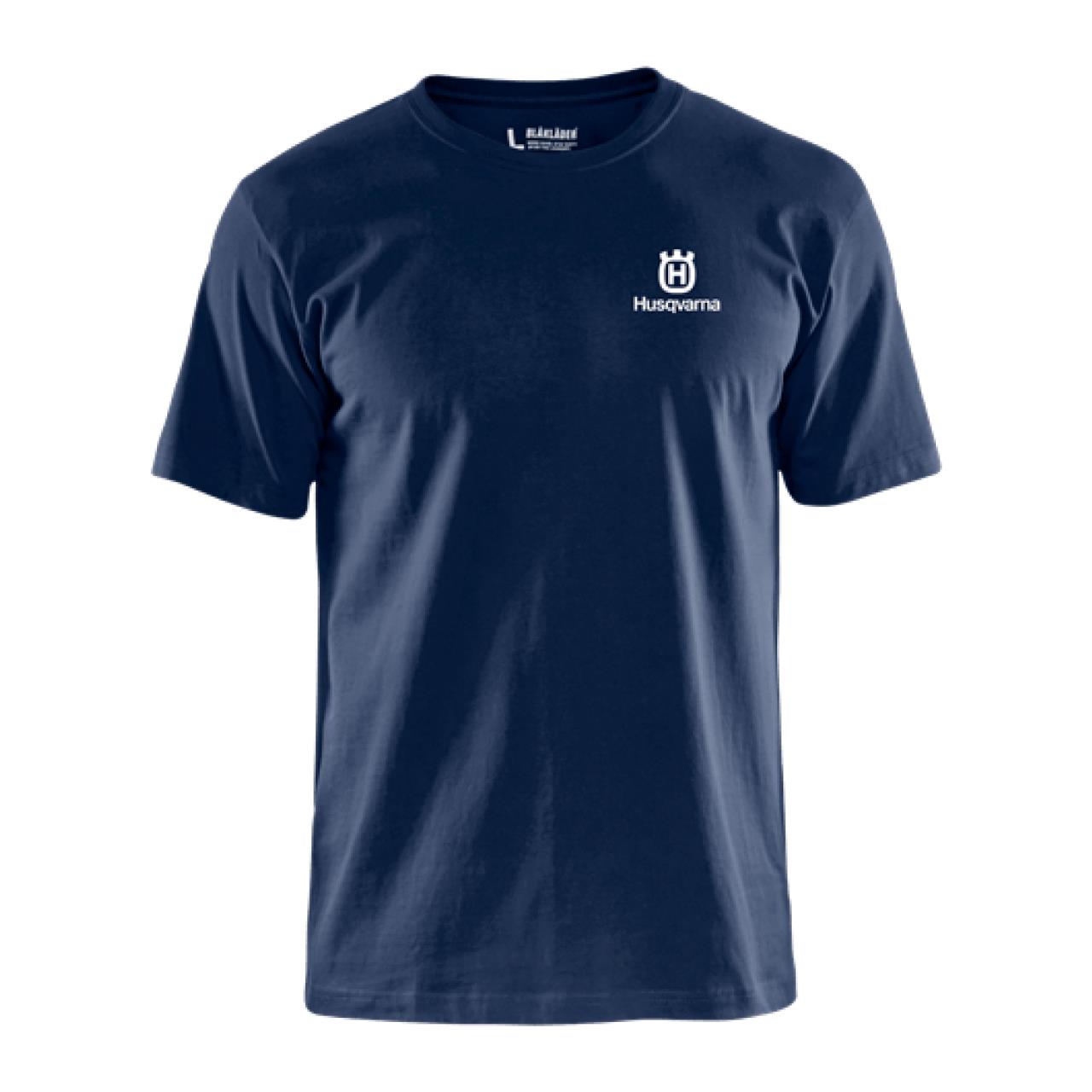 100004496_Husqvarna_T-shirt marine_595103402 T-shirt marine
