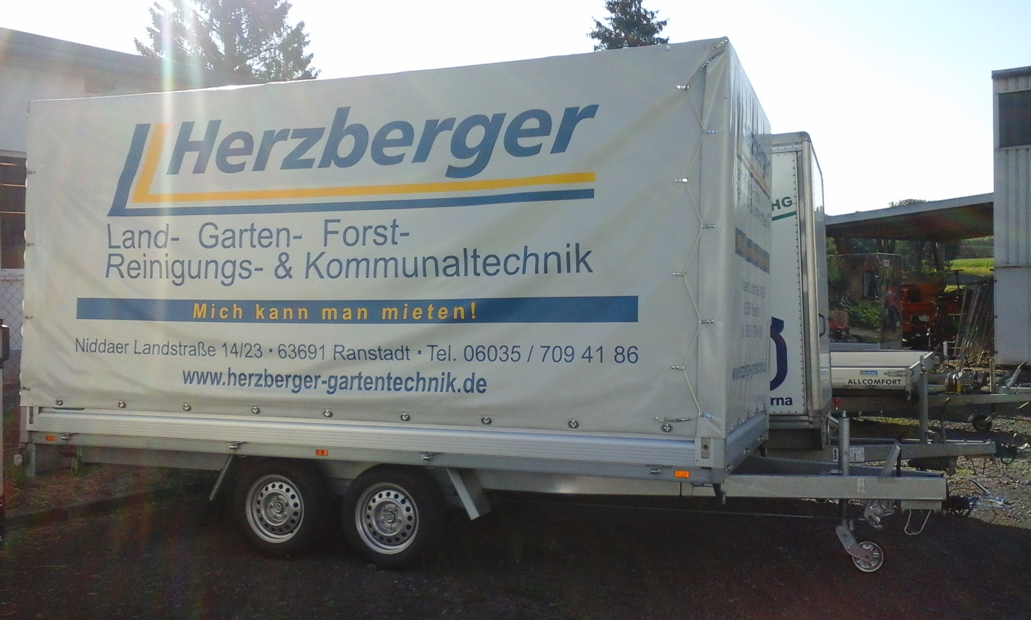 20180727_084131 Anhänger mit Plane - GTP2642-14-2040  - Mietgerät