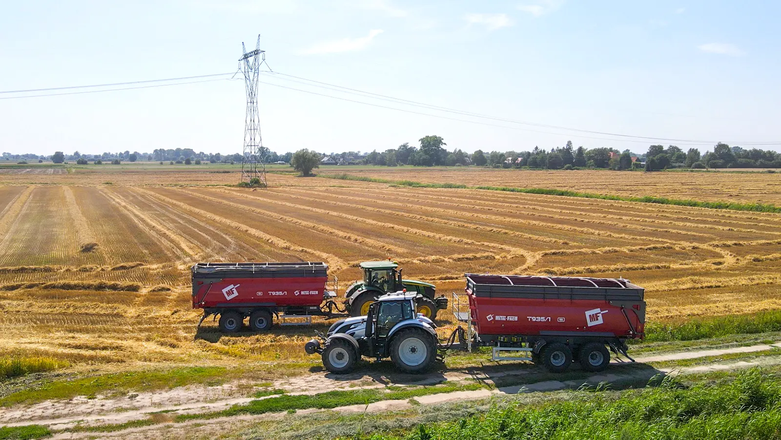 Landwirtschaftliche Anhänger T935/1 – 18t