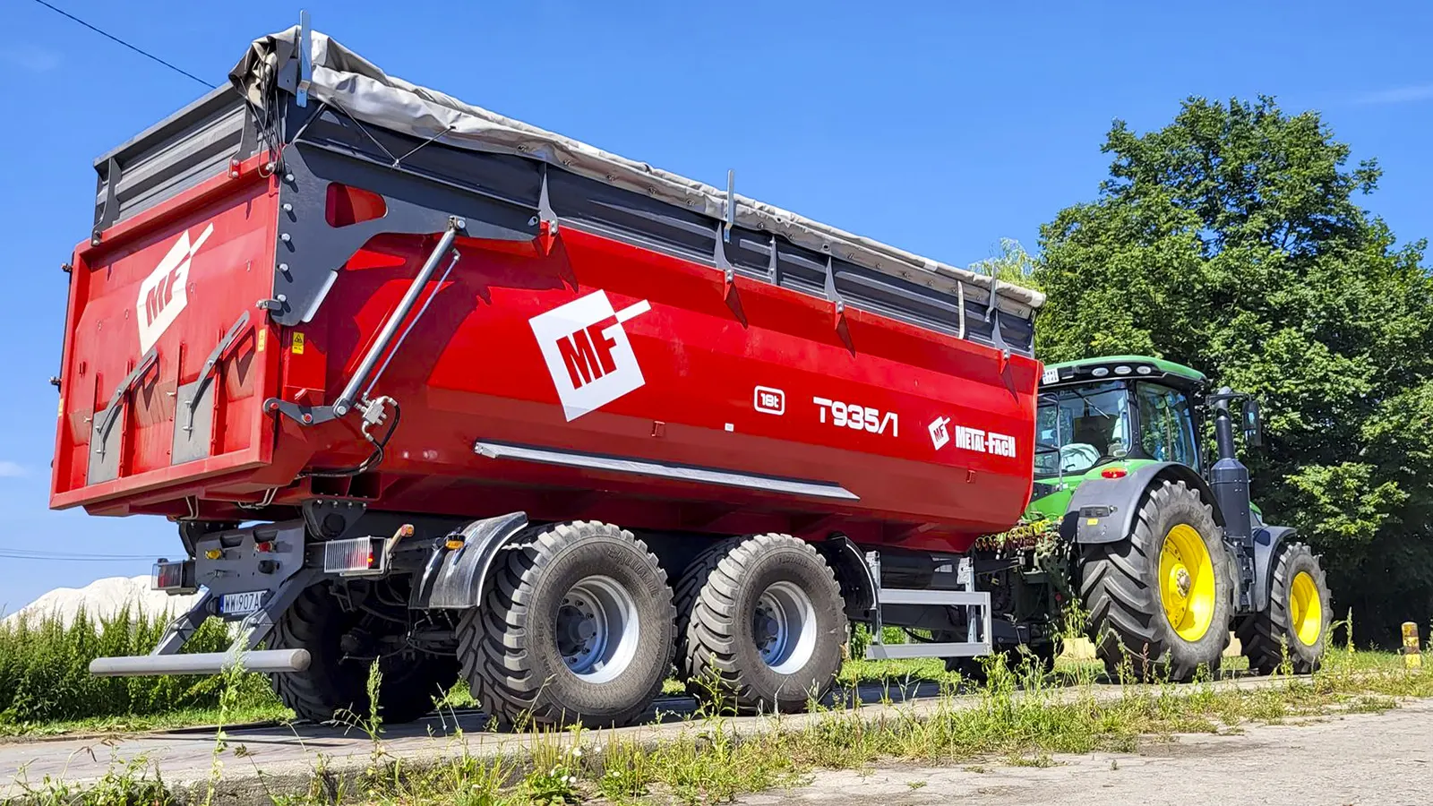 Landwirtschaftliche Anhänger T935/1 – 18t