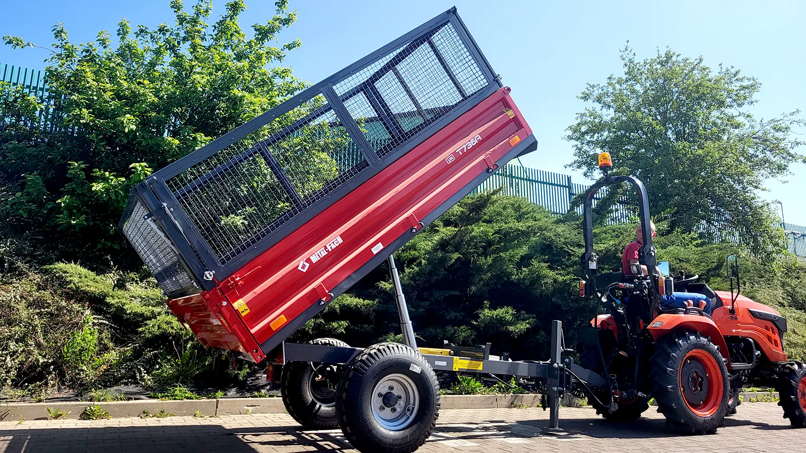 Landwirtschaftliche Anhänger T736A – 1,5t